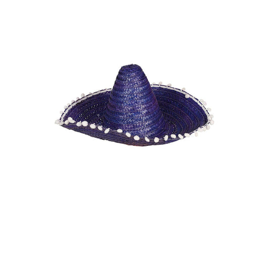 Sombrero Mexicano de Paja Azul | Don Disfraz