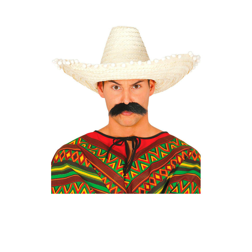 Sombrero Mexicano de Paja Natural | Don Disfraz