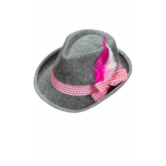 Sombrero Tirol Ceniza | Don Disfraz
