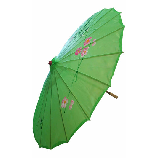 Sombrilla Geisha Verde | Don Disfraz