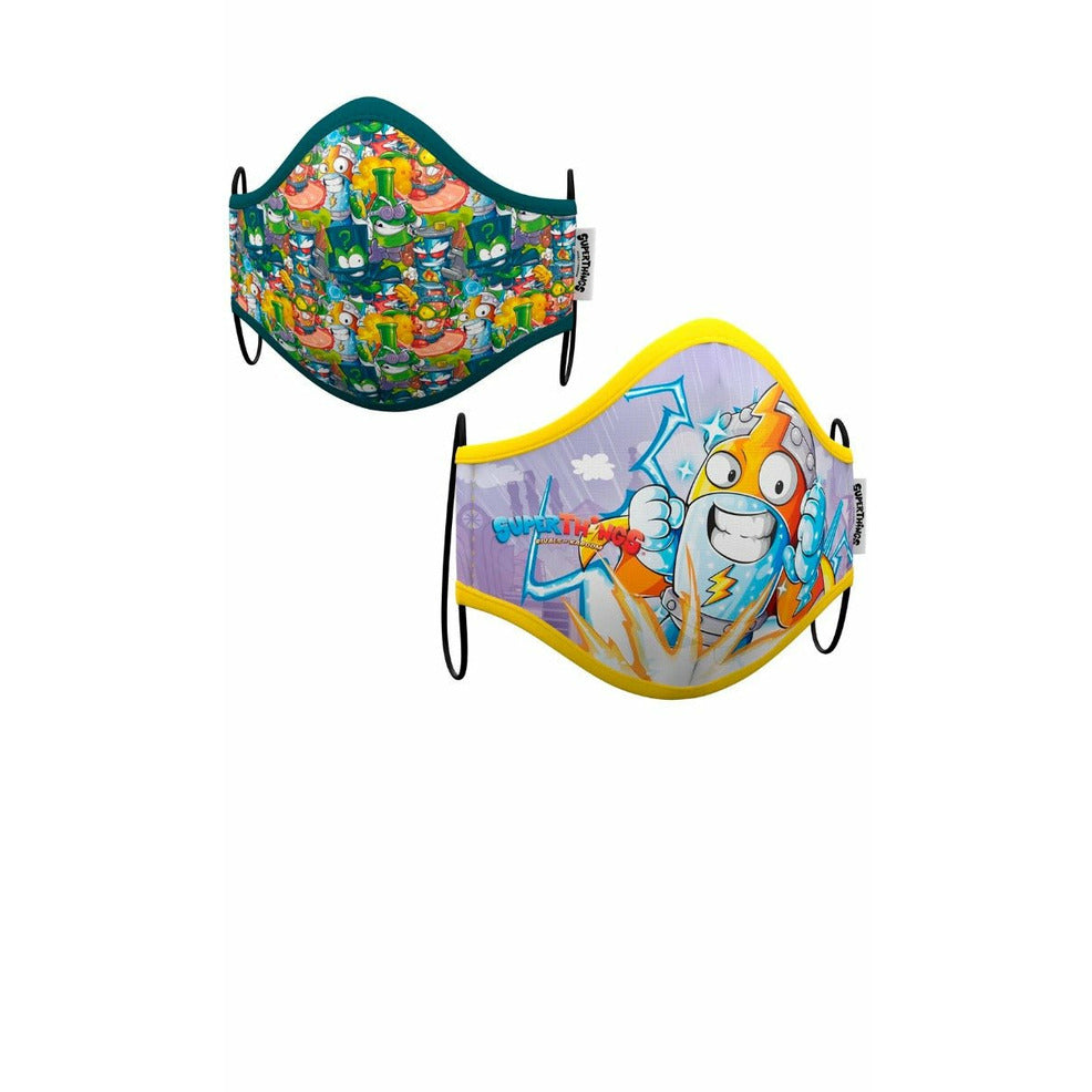 Pack 2 Mascarillas de tela Superzings™ II infantil | Don Disfraz