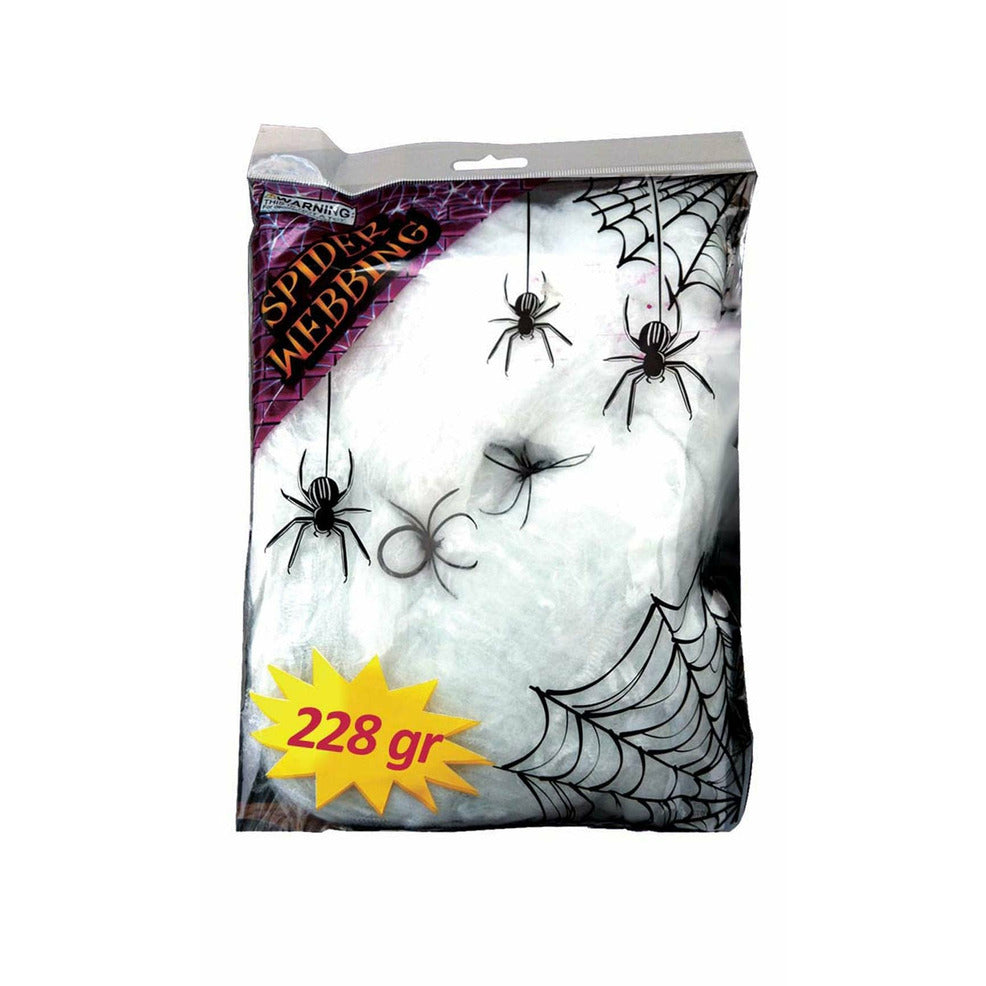 Telaraña 228 g blanca | Don Disfraz