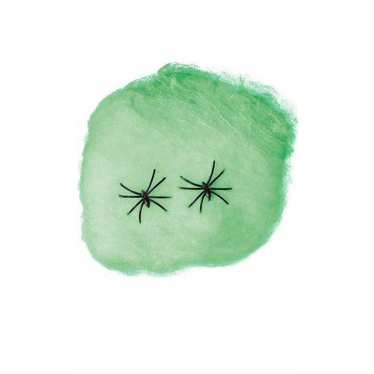 Telaraña 60gr Verde | Don Disfraz
