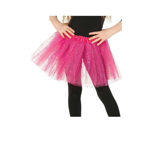 Tutú Rosa Brillante infantil | Don Disfraz