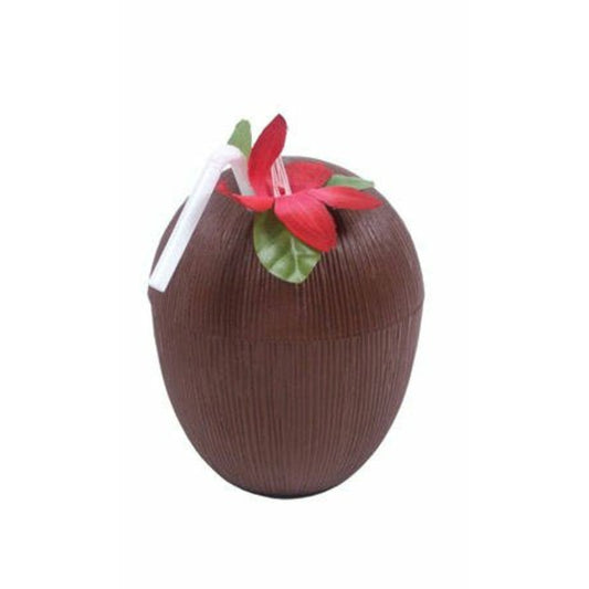 Vaso Hawaiano Coco | Don Disfraz