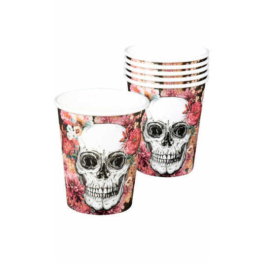 Vasos de Catrina Flores | Don Disfraz