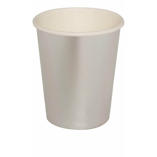 Vasos Plateados Metalizados | Don Disfraz
